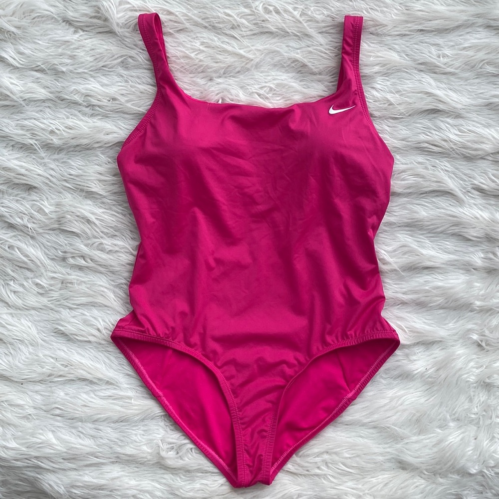 Nike | Hot Pink Essential U-Back One Piece Swimsuit